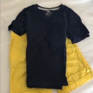 Shorts and t shirt